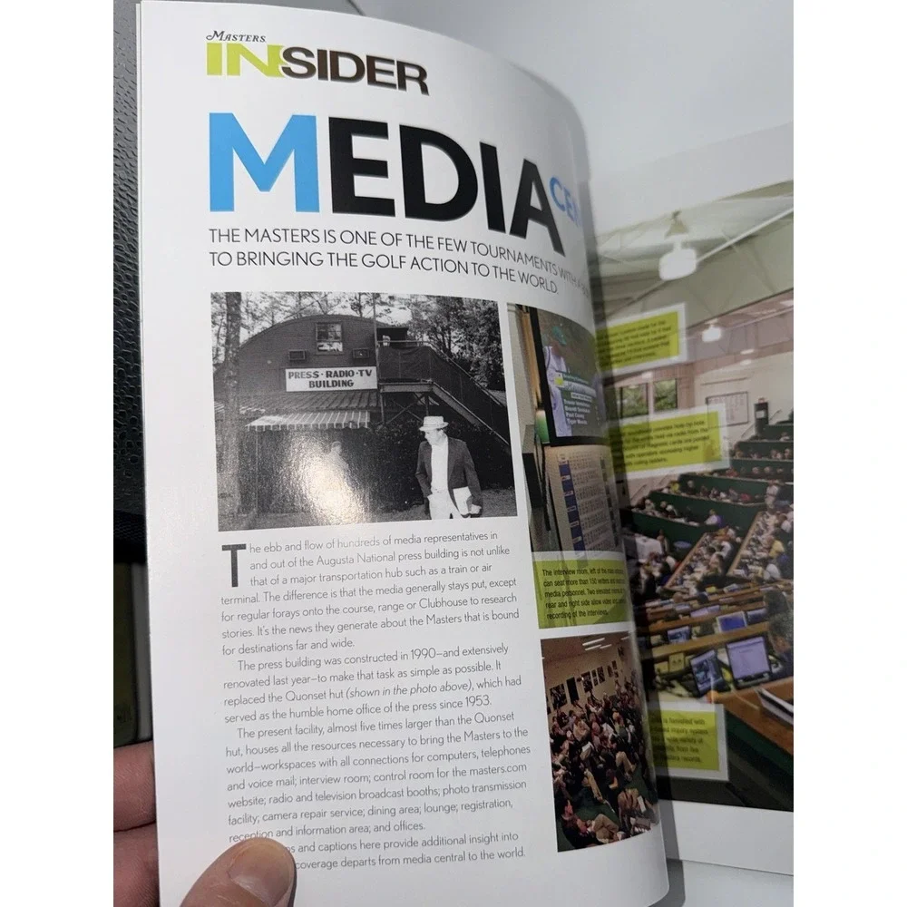Masters 2009‎ Official Tournament Program Journal Augusta National
